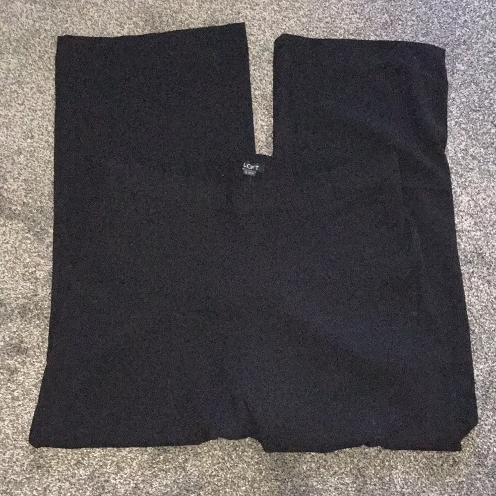Ann Taylor Loft Wide Leg Polyester Pants w/ Pockets NWT